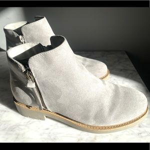 Esprit Saige Booties in Gray, size 7 1/2